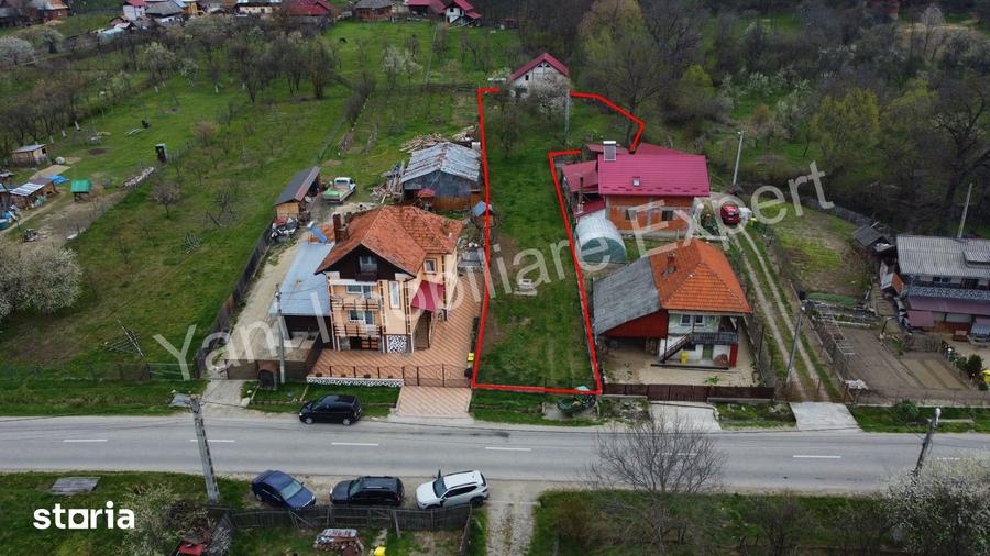 Casă cu 2 camere cu Teren 1596 Mp în Mușătești
