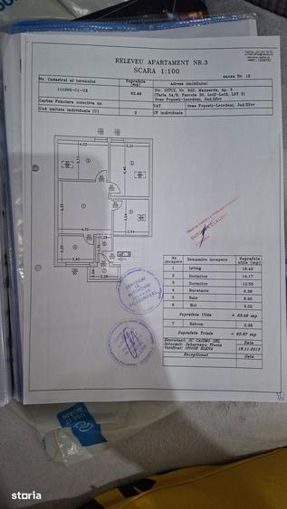 Apartament cu 3 camere în Central