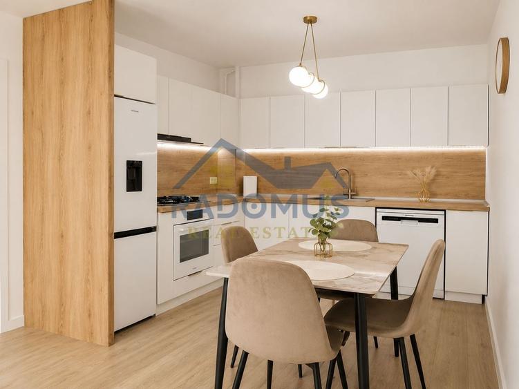 Apartament cu 2 camere decomandat, mobilat în Nord