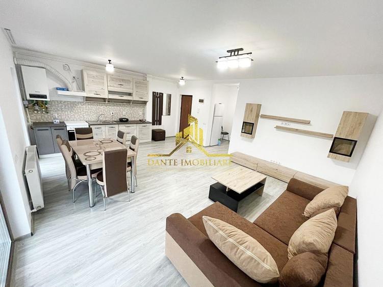 Apartament cu 2 camere semidecomandat, mobilat în Bună Ziua