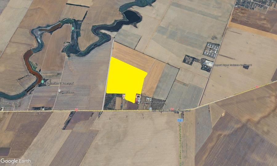 Teren extravilan de 440000 mp, în Frumușani