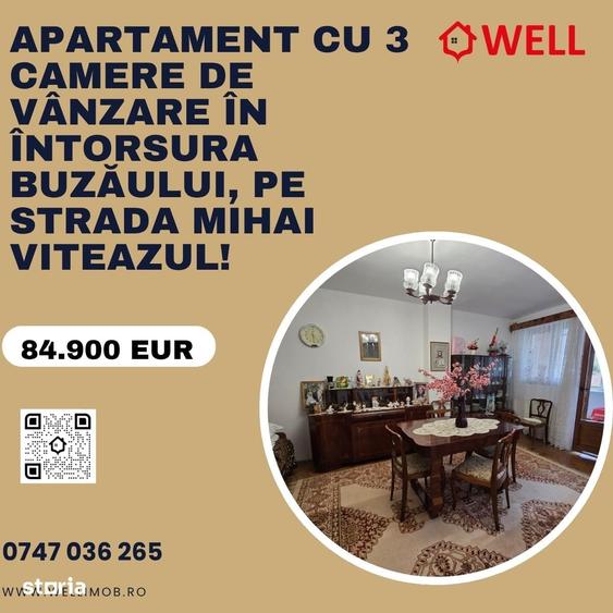 Apartament cu 3 camere în Central