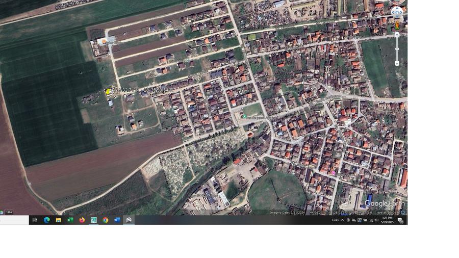Teren Construcții intravilan de 400 mp, în Agigea