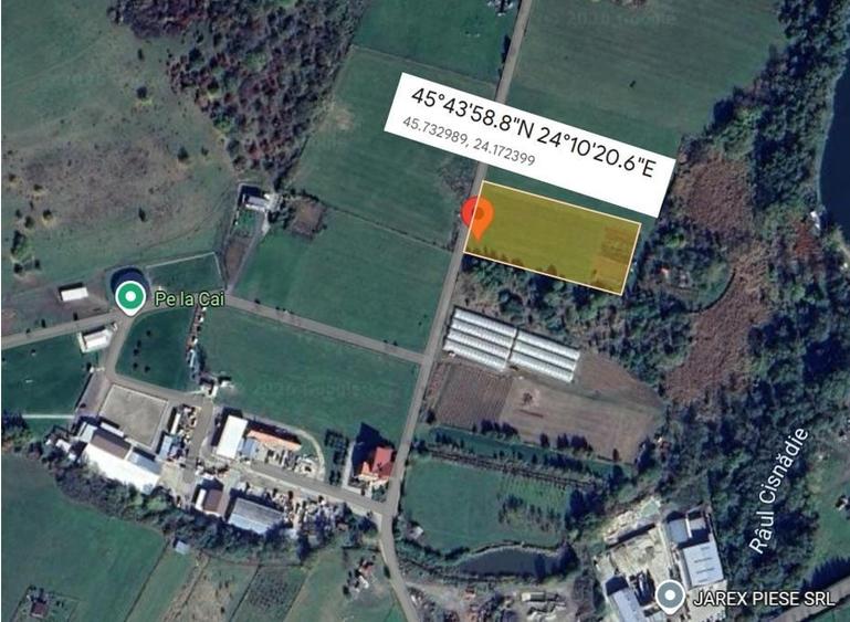 Teren Construcții intravilan de 5000 mp, în Exterior Vest