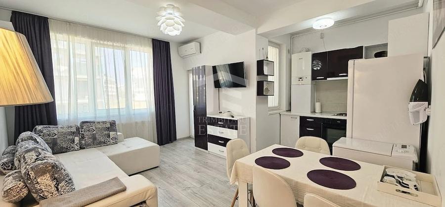 Apartament cu 2 camere semidecomandat în Nord