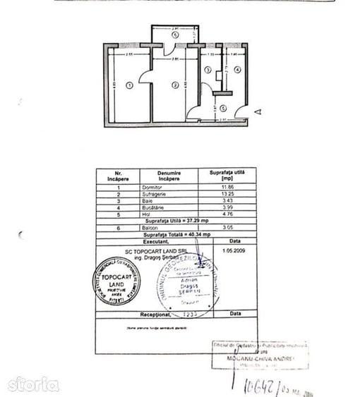 0%Comision-Vanzare apartament 2 camere Banat et. 3 - 3