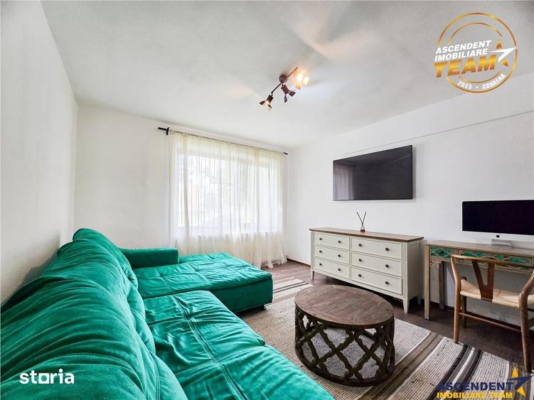 Apartament cu 2 camere, mobilat în Central