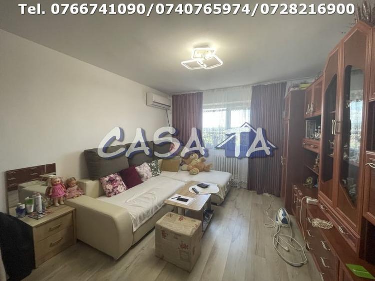 Apartament cu 2 camere decomandat, mobilat în Plopilor