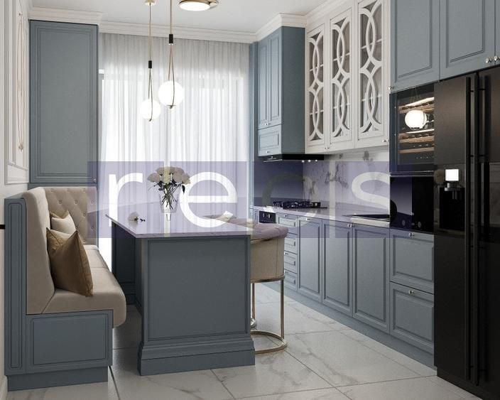 Apartament cu 4 camere decomandat, mobilat în Theodor Pallady