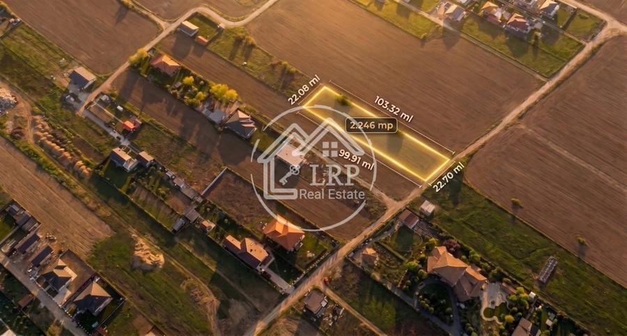 Teren de 2246 mp, în Ghermănești