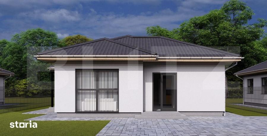 Casă cu 3 camere cu Teren 468 Mp în Livezeni