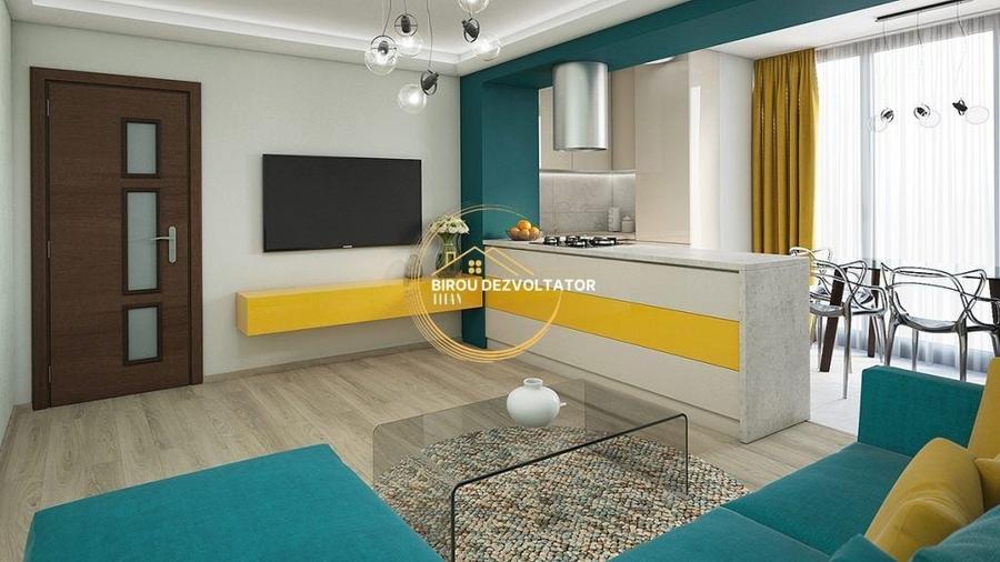 Apartament cu 2 camere decomandat în Theodor Pallady