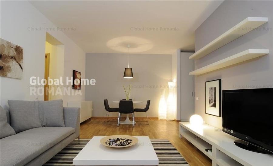 Apartament cu 3 camere semidecomandat, mobilat în Băneasa