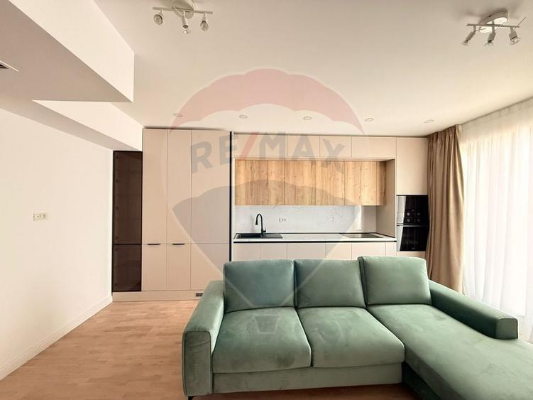 Apartament cu 2 camere semidecomandat în Pipera