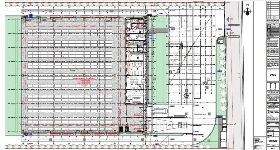 Spațiu industrial, de 8,750 mp, în Industriilor