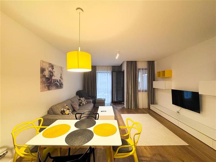 Apartament cu 2 camere semidecomandat, mobilat în Herăstrău
