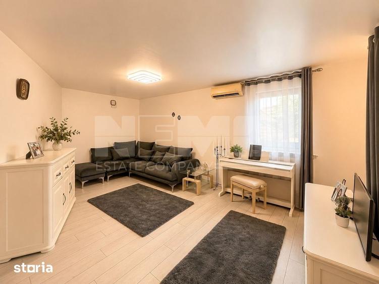 Apartament cu 3 camere, mobilat în Central