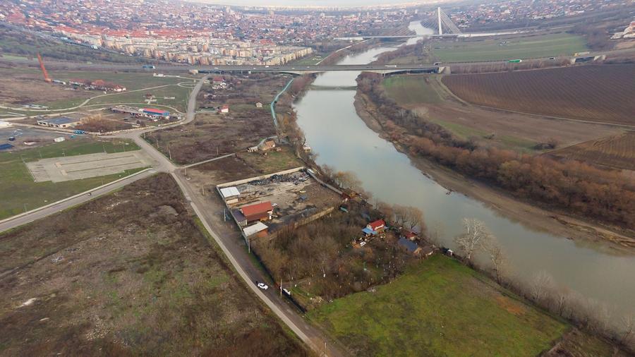 Teren Construcții intravilan de 2600 mp, în Malul Mureșului