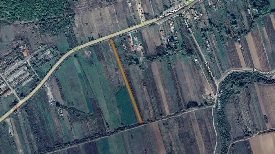 Teren agricol intravilan de 9223 mp, în Est