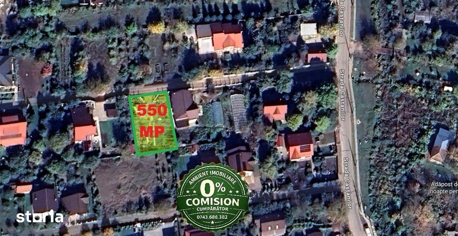 Teren de 550 mp, în Central