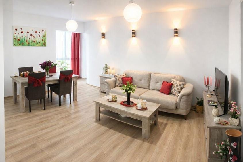 Apartament cu 3 camere, mobilat în Gheorgheni