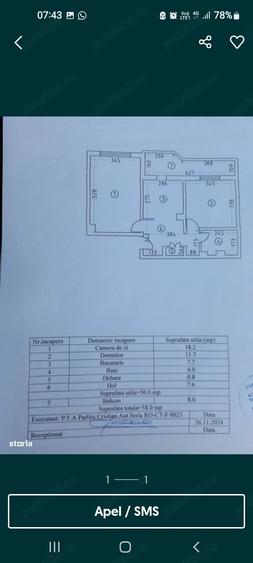 Apartament cu 2 camere decomandat în Gara