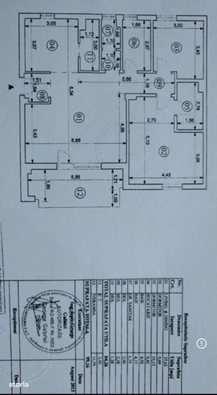 Apartament cu 3 camere în Băneasa