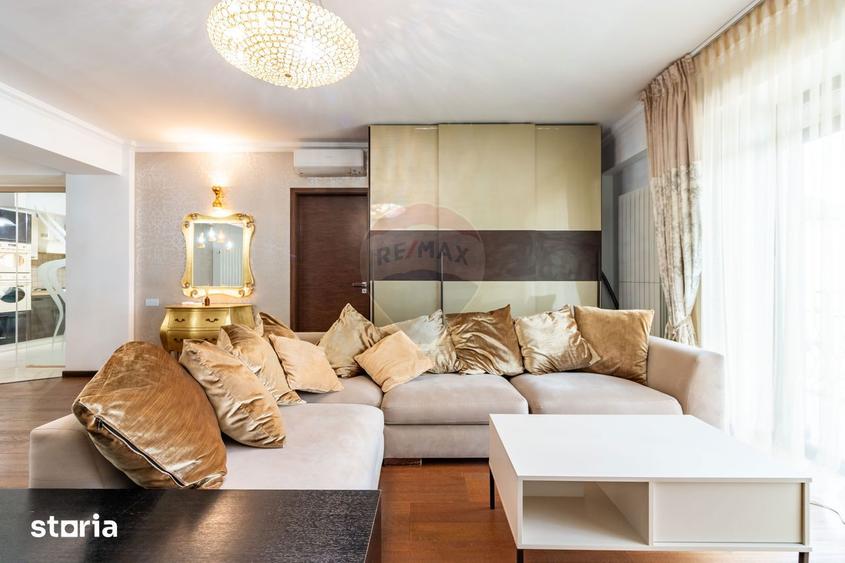 Apartament cu 3 camere, mobilat în Kiseleff