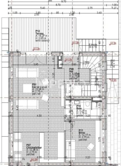 Duplex cu 5 camere cu Canalizare în Andrei Mureșanu