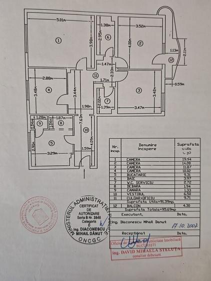 Apartament 4 camere decomandat – zona Decebal - 13