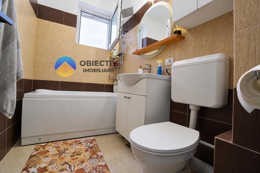 Apartament cu 2 camere semidecomandat în Central