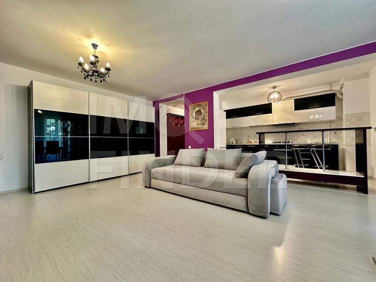 Apartament cu 2 camere semidecomandat, mobilat în Zorilor