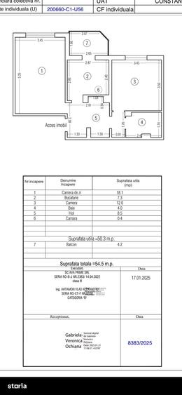 Apartament cu 2 camere decomandat, mobilat în Km 4