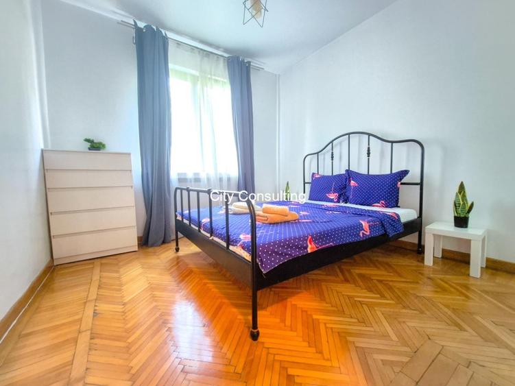 Apartament cu 3 camere, mobilat în Cișmigiu
