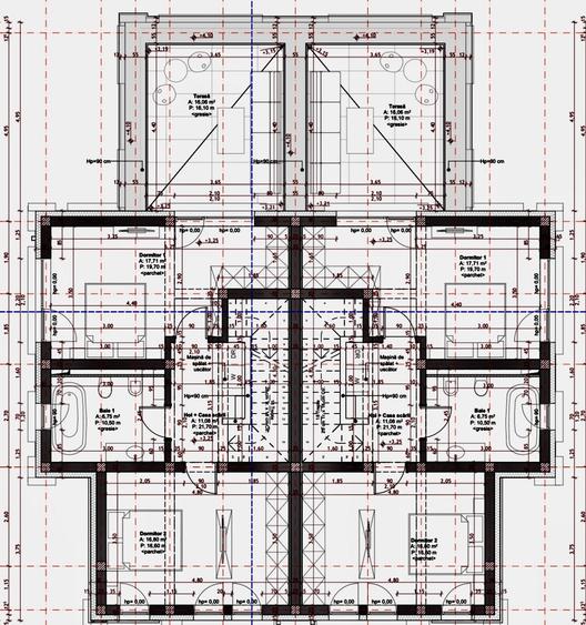Duplex cu 4 camere cu Canalizare în Ghiroda