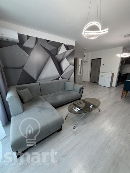 Apartament cu 2 camere semidecomandat, mobilat în Central