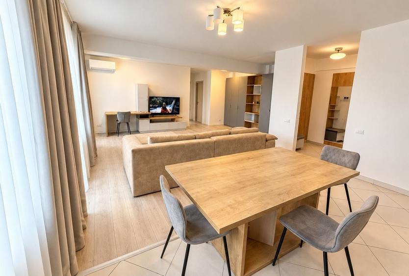 Apartament cu 2 camere, mobilat în Central