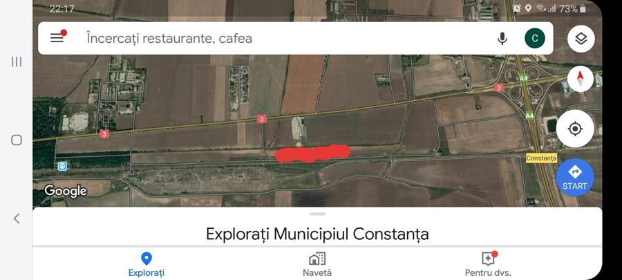 Teren Construcții extravilan de 27000 mp, în Palas