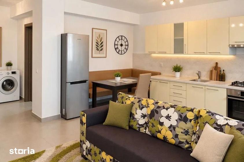 Apartament cu 2 camere semidecomandat, mobilat în Mărăști
