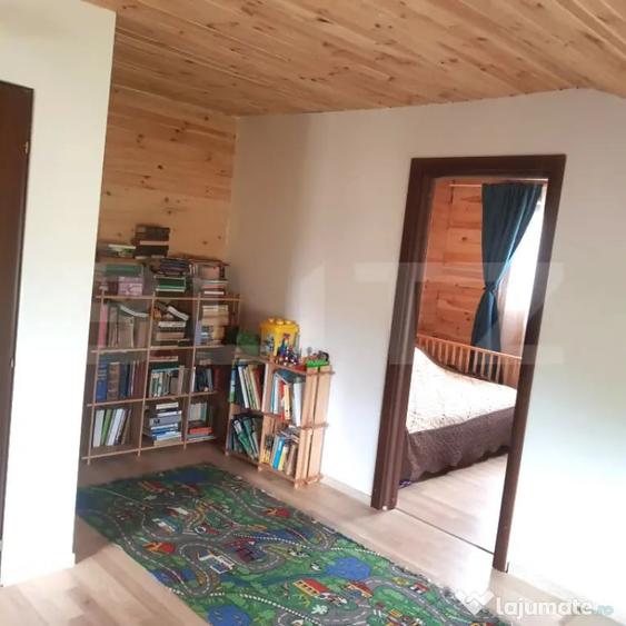 Casa deosebita din lemn masiv de stejar, 125 mp utili, ter - 7