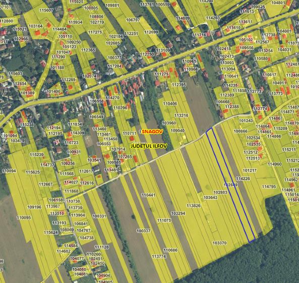 Teren Construcții intravilan de 7500 mp, în Snagov