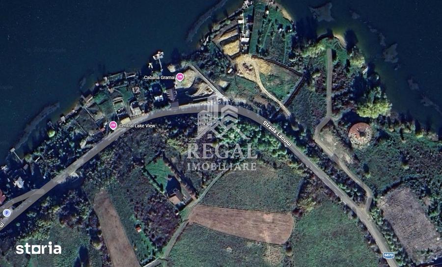 Teren intravilan de vanzare 770 mp | Panorama superba asupra Lacului - 6
