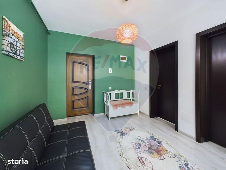Apartament cu 2 camere, mobilat în Sânpetru