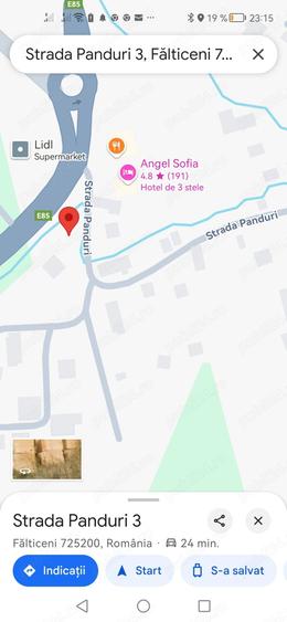 Teren de 1000 mp, în Fălticeni