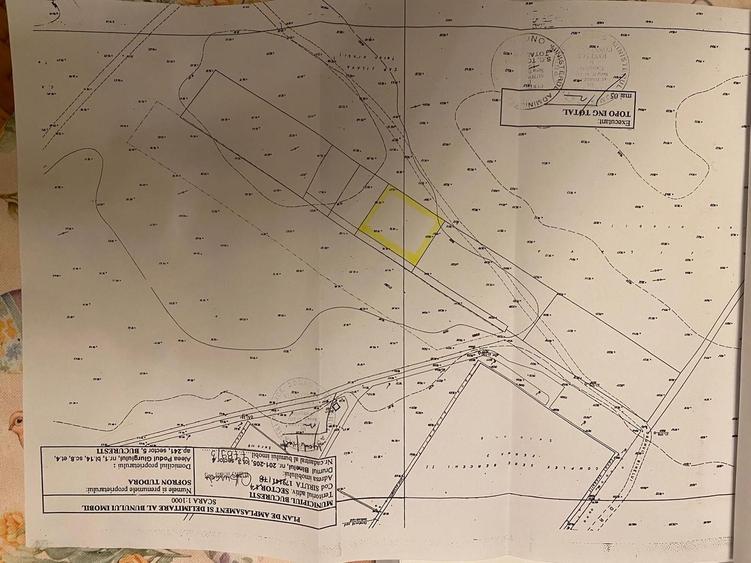 Teren Construcții intravilan de 1174 mp, în Metalurgiei