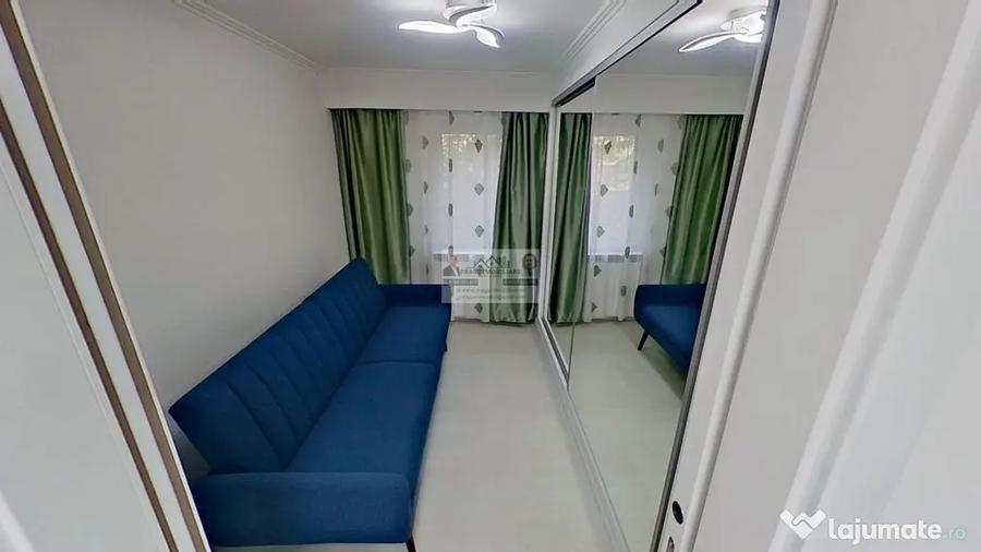 Apartament cu 2 camere semidecomandat, mobilat în Central