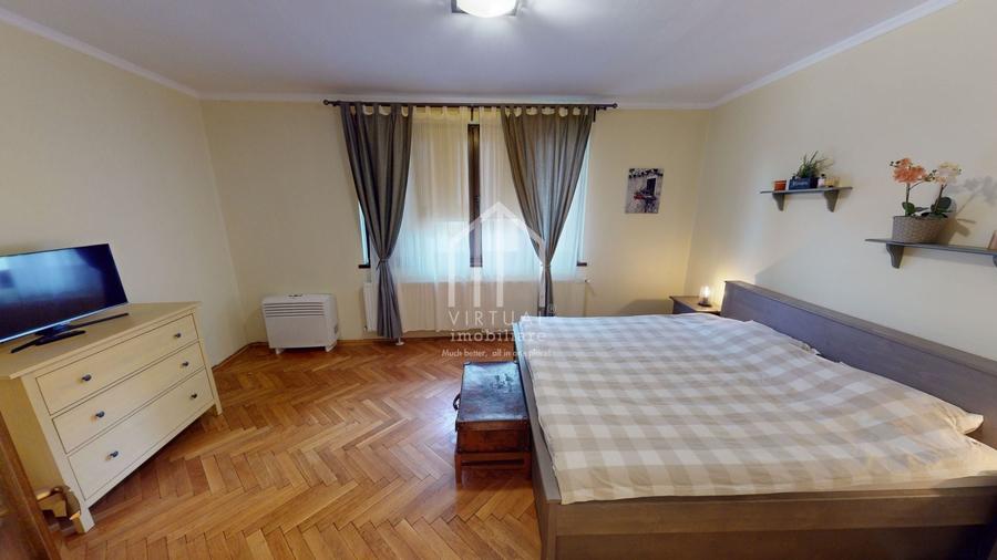Apartament cu 3 camere semidecomandat, mobilat în Ultracentral