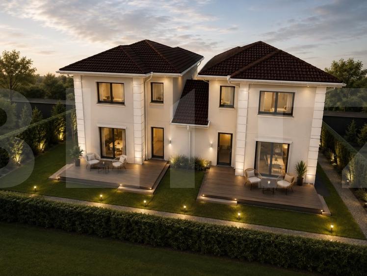 Duplex cu 5 camere cu Canalizare în Giarmata-Vii