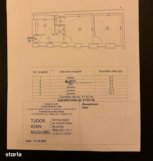 Apartament cu 5 camere în Centrul Istoric