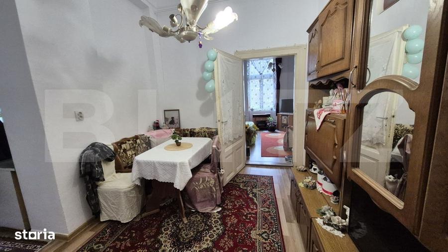 Apartament cu 2 camere semidecomandat în Horea